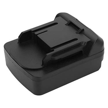 Imagem de Pissente Adaptador de Bateria de 18V para Furadeira Com Placa de Aço Revestida Em ABS, Compacto, Leve e Portátil