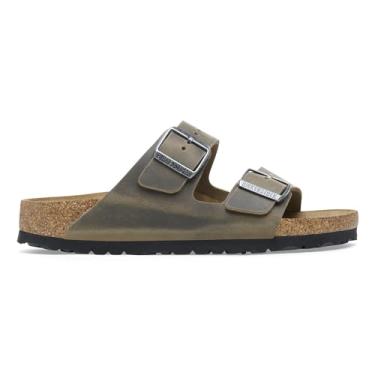 Imagem de Birkenstock Arizona 252713 Sandálias unissex para adultos, cáqui, 35 EU