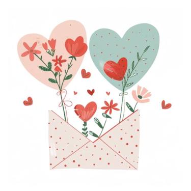 Imagem de Conjunto de 1 capa de almofada decorativa Love para sofá quadrada para dia dos namorados, capa de almofada para casa de fazenda ao ar livre, sofá, sala de estar, quarto, decoração de casa, 45 x 45 cm