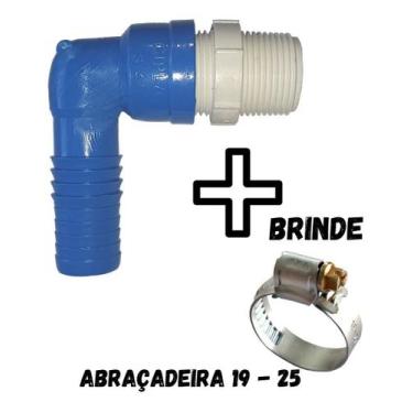 Imagem de Adaptador Saída Da Maquina Lavar Roupa E Louça Rosca 3/4" - Hidrogênio