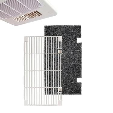 Imagem de Taidocram Grade de ar condicionado canalizada para RV A/C Substituição para Dometic 3104928.019 com conjunto de almofada de filtro de ar