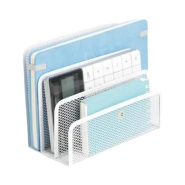 Imagem de Organizador De Mesa Em Malha Metálica Para Correspondência, Pacote Com