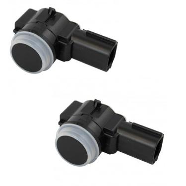 Imagem de TRQ Par de sensor auxiliar de estacionamento dianteiro ou traseiro compatível com Chrysler Dodge Jeep