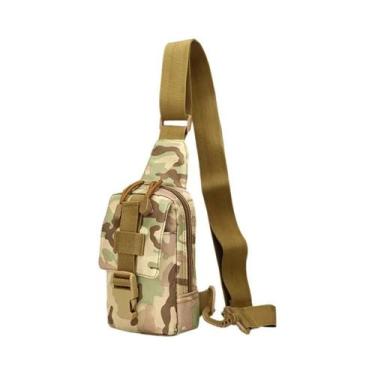Imagem de Bolsa Tática De Peito Para Atividades Ao Ar Livre EDC, Mochila Transve