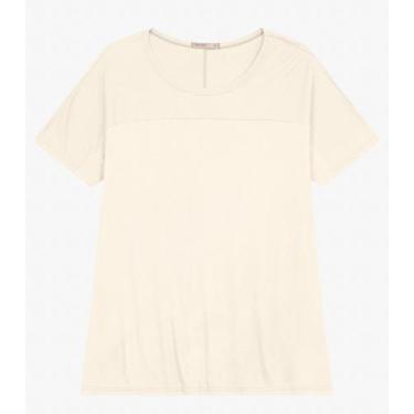 Imagem de Blusa Visco Tricot Plus Size Secret Glam Bege, Plus G2, Bege