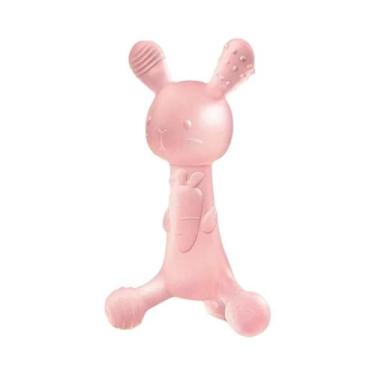 Imagem de Mordedor De Silicone Em Forma De Coelho Para Bebês, Grau Alimentício, 