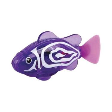 Imagem de Brinquedo De Peixe Palhaço Elétrico Com Sensor De Luz Para Banho De Be