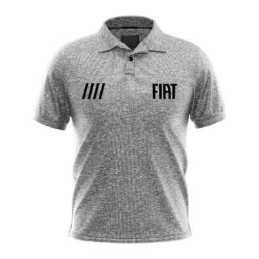 Imagem de Camisa Polo Gola Uniforme Fiat Logo Bordado Masculino - Sete Sete Espo