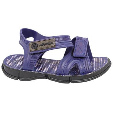 Imagem de Sandalia Papete Infantil Menino Leve Macia Flexivel Confortavel Modern