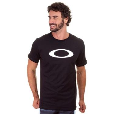 Imagem de Camiseta Oakley O-Ellipse Preta XXG-Masculino