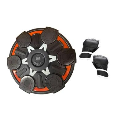 Imagem de IEUDNS Máquina de Boxe com Música para Exercícios, Luvas E Alvo de Boxe para Montagem Na Parede.