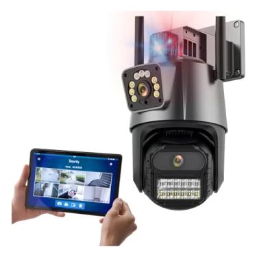 Imagem de Câmera de Segurança,Wifi 1080p 360° Full Hd Prova D'áGua Infravermelho Ip Wifi Ipsky2 Lente Dupla 6mp