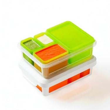 Imagem de Moldes de Silicone para Bites Ovo com Tampa Acessórios Caixa Suplemento Alimentar 7 Buracos Grau Antiaderente Lavadora Pratos Resistente ao Calor Pale