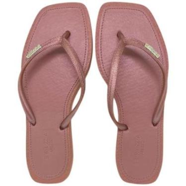 Imagem de Chinelo de Dedo Feminino Detalhe Metalizado Brizza Arezzo-Feminino
