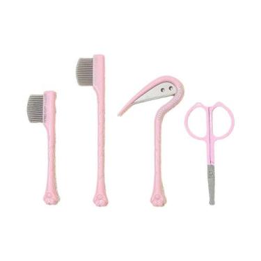 Imagem de Conjunto De Escovas Para Limpeza Facial De Gatos E Cães, Remoção De Ma