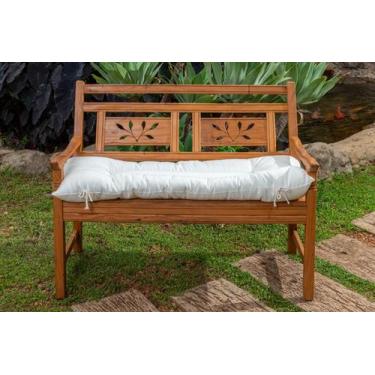 Imagem de Almofada Futon 120 X 40 CM para cadeira e banco liso - Riqueza Textil,