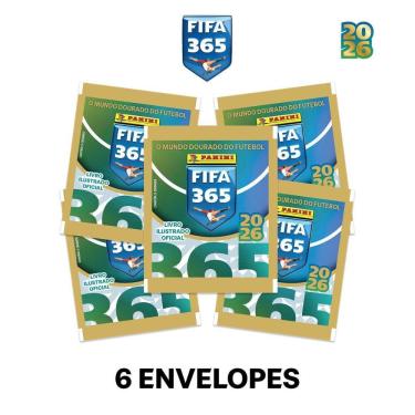 Imagem de FIFA 365 2026 - Kit Com 6 Envelopes
