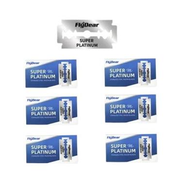 Imagem de Aparelho De Barbear Manual Vintage Para Homens Com 10 Lâminas, Navalha