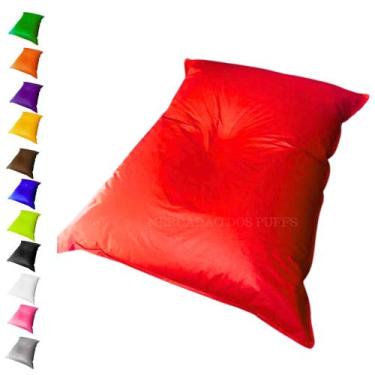 Imagem de Puff Almofadão Gigante Cheio Com Enchimento Descanso Para Eventos Casa