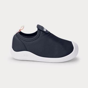 Imagem de Tênis Infantil Bibi Fisioflex 5.0 Azul Marinho com Branco, 24