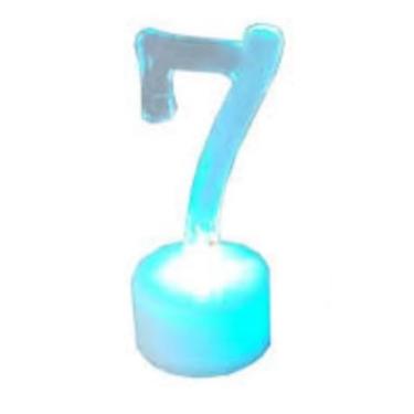 Imagem de Vela De Led De Número Pisca Para Decoração De Aniversário(7)