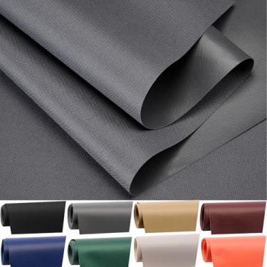 Imagem de HYVAKUPPA Tecido de lona impermeável por The Yard 152.4 cm W 600 Denier PVC revestimento de poliéster repelente de água material de tecido para interior exterior toldo marinho tenda artesanato DIY (2