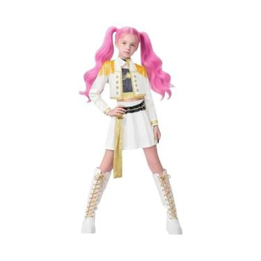 Imagem de Fantasia De Cosplay K-Pop Warrior Rumi Para Meninas, Impressão 3D, Tra
