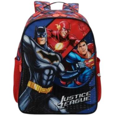 Imagem de Mochila Infantil de Costas Liga da Justiça Meninos-Feminino