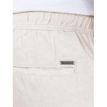 Imagem de Short Calvin Klein Jeans Sarja Masculino Color Elastic Areia Tamanho C