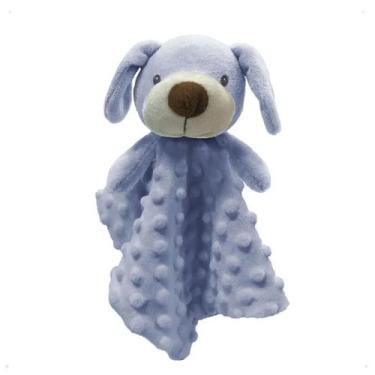 Imagem de Naninha Para Bebê Com prendedor de Chupeta Minha Primeira Naninha Laço