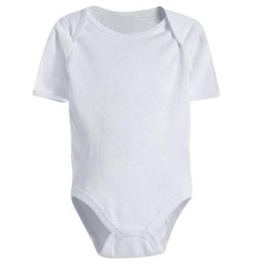 Imagem de Body Bebê Diversas Cores Liso Manga Curta 100% Algodão P M G - Koala B