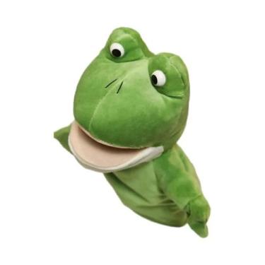 Imagem de Fantoche De Dedo 3D De Pelúcia Para Crianças, Boneco De Brinquedo Para