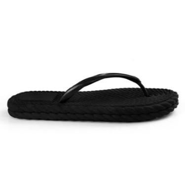 Imagem de Chinelo Feminino Flat Rasteirinha Anatômica Ortopédico Leve Macio Confortável-Feminino