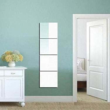 Imagem de Pasta de espelho de comprimento total espelho de comprimento total guarda-roupa quarto espelho de parede combinação de espelho espelho dormitório espelho de estudante AN1016 915 (tamanho: 30 cm * 30