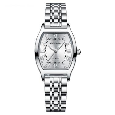 Imagem de Relógio Crrju Negócios Casual Feminino De Quartzo Prata