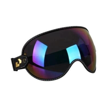 Imagem de Capacete De Motocicleta Vintage Retrô Aberto Uchoose, Ajuste Universal