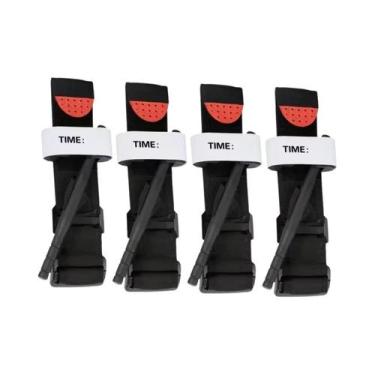 Imagem de Torniquete Tático Médico Red Tip 2PCS Para Aplicação Em Combate Ao Ar 