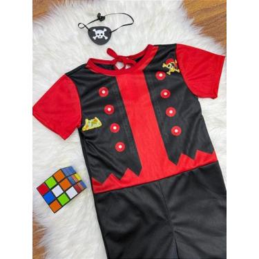 Imagem de Fantasia Infantil Menino Pirata com Tapa Olho para o Dia das Crianças 