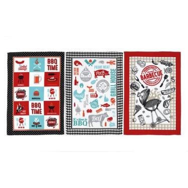 Imagem de Pano de Prato Döhler Barbecue 45x65cm