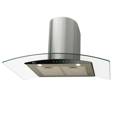 Imagem de Coifa De Parede Fischer Talent Touch Com Largura 90cm Com Vidro Digital 110V 16740(17895)