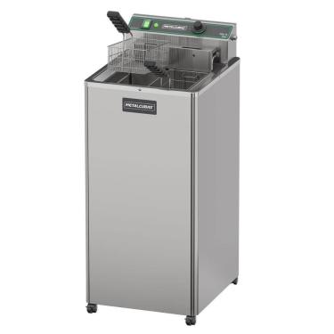 Imagem de Fritador Industrial Zona Fria De óleo Elétrico Foe15 P Metalcubas 8000w 220V 15 Litros - Mtc0080(23213)