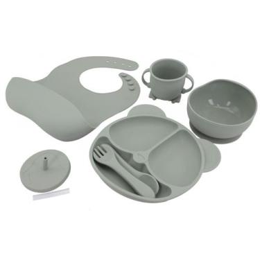Imagem de Conjunto 6 Pçs Completo Introdução Alimentar Lovely Vibe COR:VERDE, VE