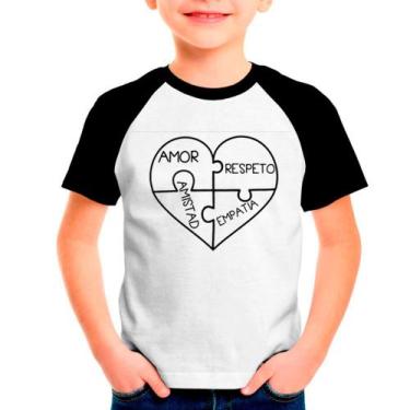 Imagem de Camiseta AUTISTA AUTISMO Moda Infantil Roupa Criança 01 - DESIGN CAMIS