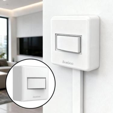 Imagem de Kit Tomada 10a 20a 20a vermelho interruptor simples paralelo Sistema X