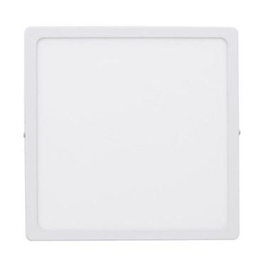 Imagem de Plafon LED de Sobrepor Bronzearte Quadrado 24W 6500K - LLUM