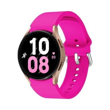 Imagem de Pulseira De Silicone Para Samsung Galaxy Watch 7 6 5 4 Classic 47mm 40