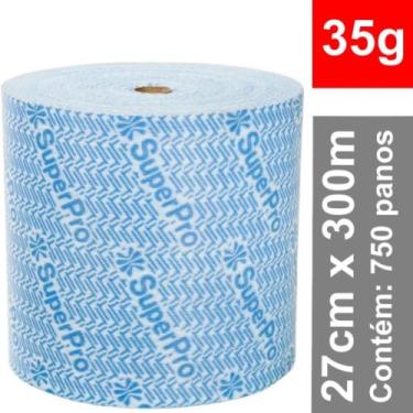 Imagem de Pano Multiuso Perfex Bettanin Superpro Rolo 27cm X 300mts (750 Panos),