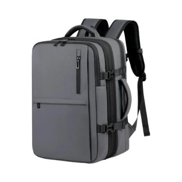 Imagem de Mochila De Viagem Masculina Grande Capacidade Expansível Multifunciona