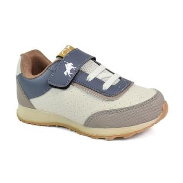 Imagem de Tênis Infantil Jet Kids Meninos Street Bege Casual -, Bege, Stone, 24