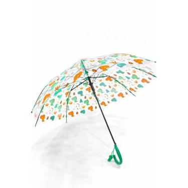 Imagem de Guarda-Chuva Infantil Dinossauro - Verde Escuro - Quanhe